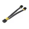 adapter kablowya zasilania procesora Akasa 8-pin na podwójny 4+4-pin (AK-CBPW35-20)