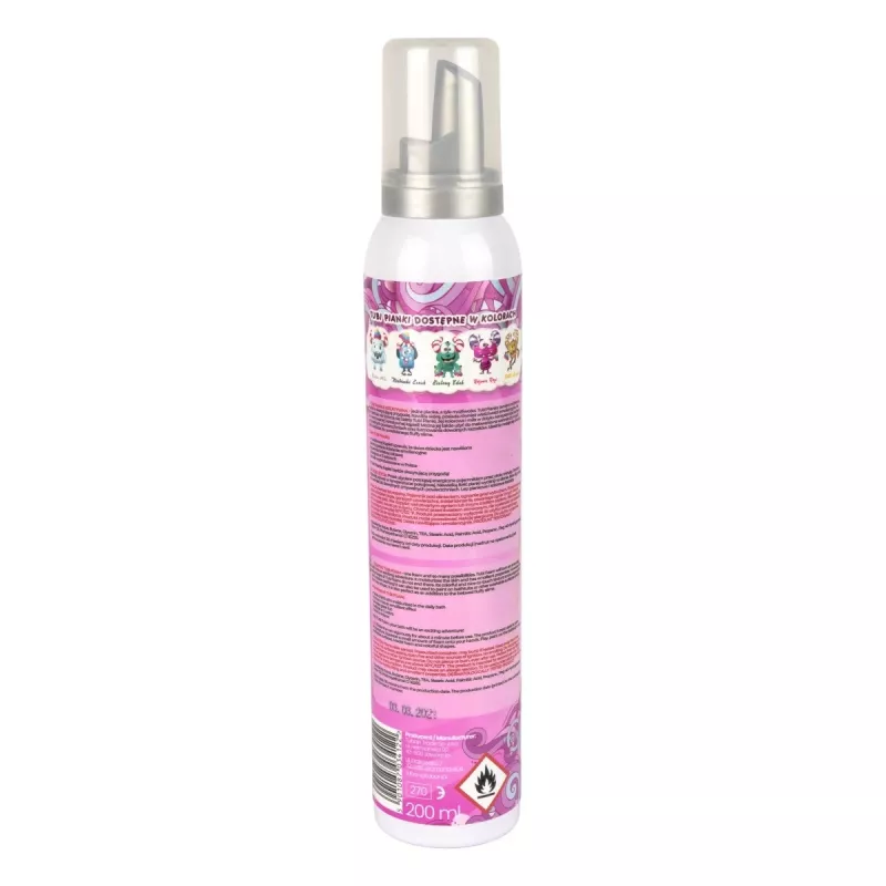 Pianka do kąpieli Tuban TUBI FOAM PINK 200 ml Chłopiec Dziewczynka