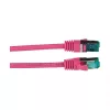 EFB-Elektronik Kabel krosowy RJ45 Kat.6A S/FTP LSZH magenta 2 m Producent: EFB Elektronik (MK6001.2MA)