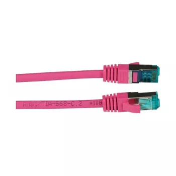 EFB-Elektronik Kabel krosowy RJ45 Kat.6A S/FTP LSZH magenta 2 m Producent: EFB Elektronik (MK6001.2MA)
