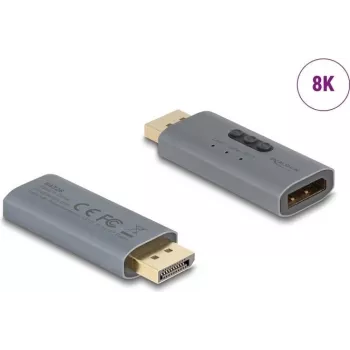 DeLOCK 64328 adapter DisplayPort antracyt
