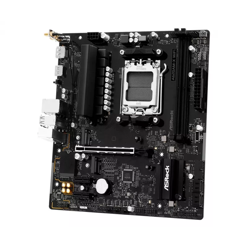 ASRock A620AM-X WiFi AMD A620 AM5 Micro-ATX Płyta Główna