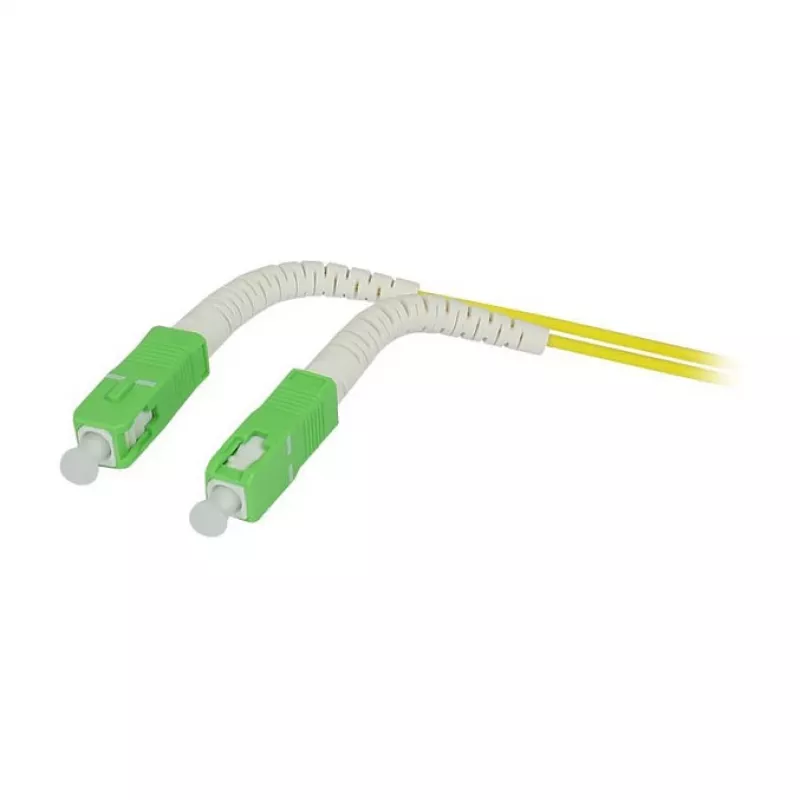 Synergy 21 LWL-1-Faser-Patchk. 2mtr.SC(APC)-SC(APC) - 9/125u - OS2 - G657A2 - AD=2mm - flexible Knickschutztülle (S215713)