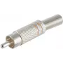 Złącze Cinch (RCA) ShiverPeaks 52000-Y, metalowe 6 mm, żółte
