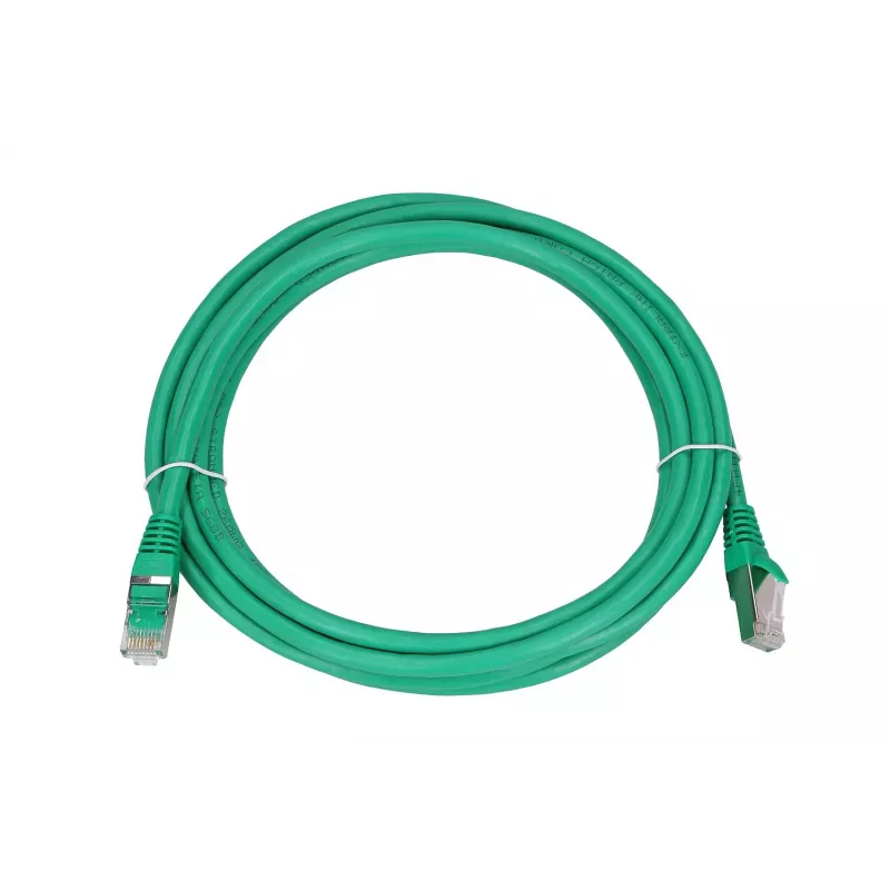 Kabel sieciowy Extralink LAN Patchcord Kat.6 RJ-45 Cat6 3m zielony