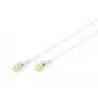 Kabel sieciowy Digitus CAT 6A U/FTP cienki patch cord RJ-45 Cat6a 3m Szary