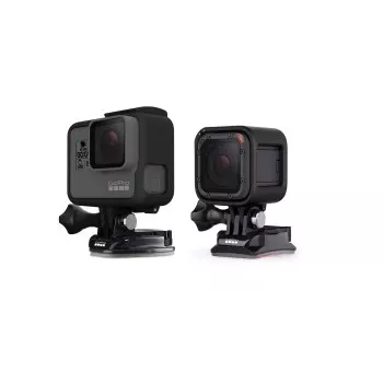 Zestaw uchwytów samoprzylepnych GoPro – wypukłe i płaskie – system mocowania – montaż samoprzylepny – do HD HERO, HERO+ LCD, HERO3, HERO4 Session, HERO6 Black, HERO7 Black, Silver, White