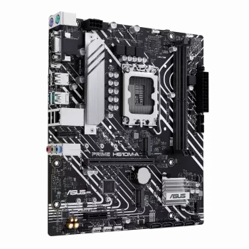 ASUS PRIME H610M-A R2.0 | Rodzina procesorów Intel | Gniazdo procesora LGA1700 | Obsługiwane interfejsy dysków twardych M.2, SATA | Liczba złączy SATA 4