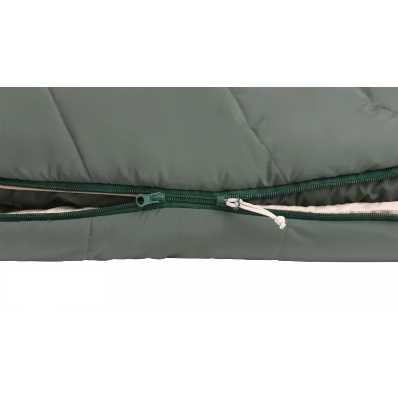 Śpiwór dla dzieci Outwell Convertible Junior (120-150 cm) - dusty green Rozmiar: lewy