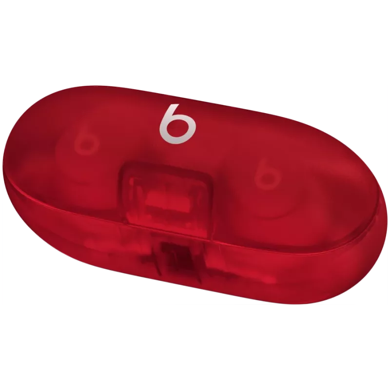 Beats Solo Buds - Bezprzewodowe słuchawki douszne - przezroczysty czerwony, model A3151 A3150 A3152