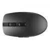 HP 710 Ładowalna cicha mysz, symetryczna, RF Wireless + Bluetooth, 3000 DPI, czarna