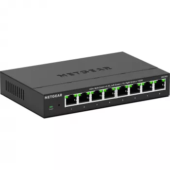 NETGEAR MS308 Niezarządzalny przełącznik 2.5G Ethernet (100/1000/2500) Czarny