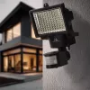 Maclean MCE442 Lampa solarna LED reflektor z czujnikiem ruchu naścienna lampa zmierzchowa IP44 6W 6000K