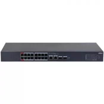 Dahua Technology DH-CS4218-16ET-135 przełącznik sieciowy Zarządzalny L2 Gigabit Ethernet (10/100/1000) Power over Ethernet (PoE) Czarny