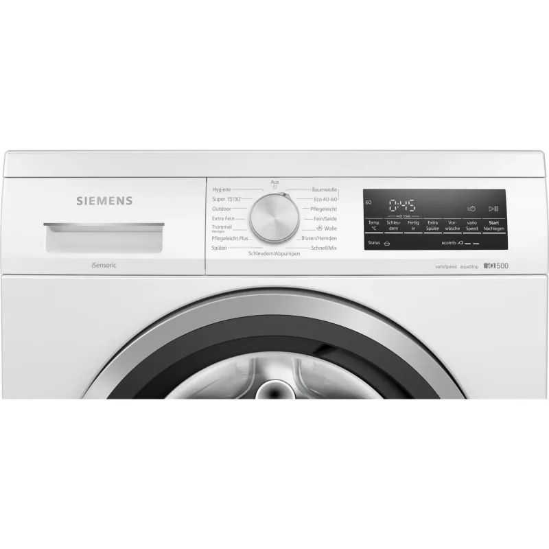 Pralka Siemens iQ500 WU14UT70 ładowana od przodu 8 kg 1400 obr./min Biała