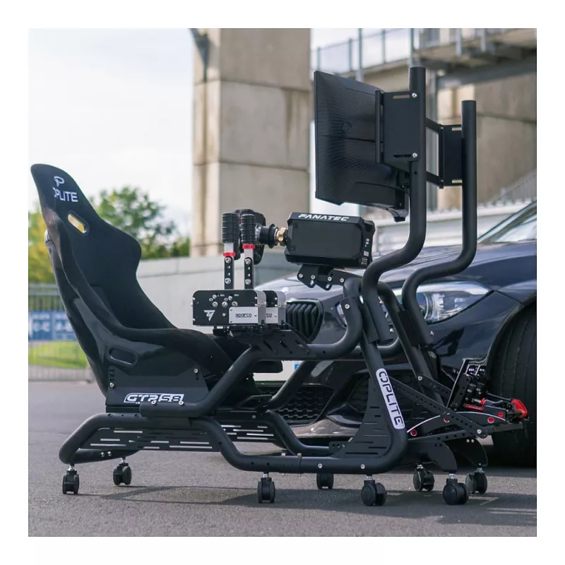 OPLITE Feststellbare Lenkrollen for GTR S8/S8 Elite Czarny retail (OP-CW)