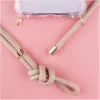 Etui naszyjne Lookabe loo007 gold nude na iPhone 7/8 Plus — noszone etui na telefon z paskiem