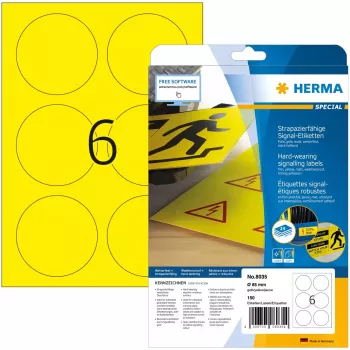 Herma 8035 Żółty