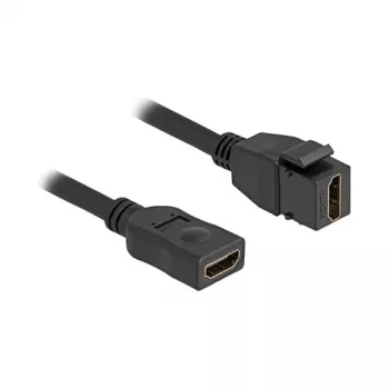 Kabel HDMI DeLOCK 90685 HDMI typ A standardowy 0,2 m czarny