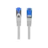 Kabel sieciowy LANBERG PCF6A-10CC-0150-S Cat6a S/FTP RJ-45 — 1,5 m, szary