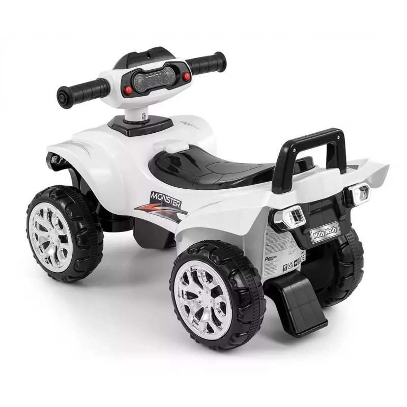 Zabawka jeździk milly mally Vehicle Monster biały — model 5694