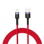 Kabel USB do Lightning Tellur, 3 A, 1,2 m, wskaźnik LED, czerwony