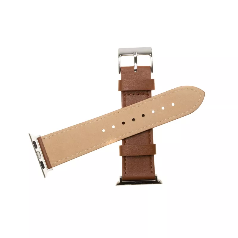 Skórzany pasek do zegarka FIXED FIXLST-434-BRW do Apple Watch 42/44/45/46/49 mm — brązowy