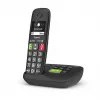Gigaset E290A Telefon analogowy/DECT z identyfikacją numeru Czarny