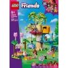 Zestaw konstrukcyjny LEGO Friends 42666 Domek na drzewie – kocie urodziny, 321 elementów, 6+, 180×160×100 mm