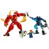 Zestaw LEGO NINJAGO 71808 — 322 elementy, 4 minifigurki, wysokość 160 mm, wiek 7+