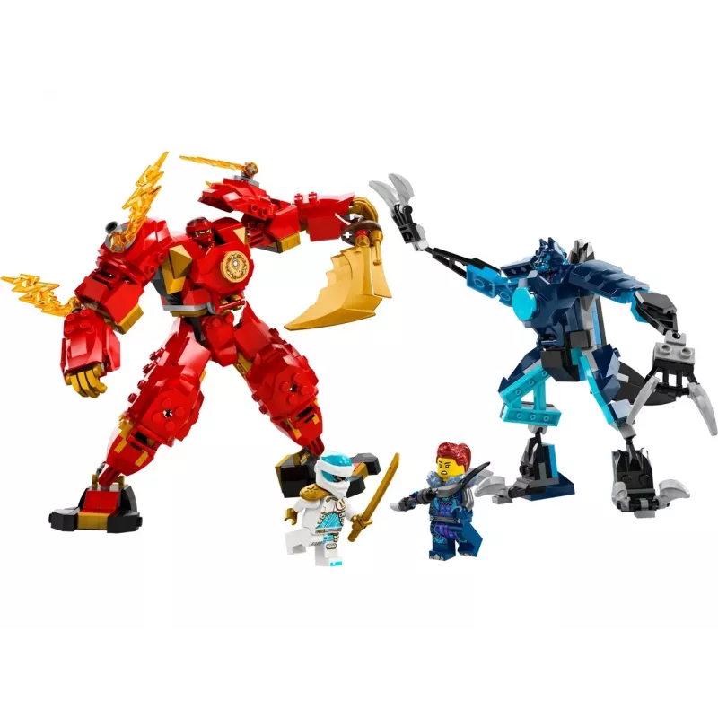 Zestaw LEGO NINJAGO 71808 — 322 elementy, 4 minifigurki, wysokość 160 mm, wiek 7+