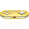 Bezprzewodowy kontroler do gier 8BitDo Zero 2 żółty — Bluetooth, kompaktowy rozmiar kieszonkowy, RET00221