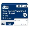 Papierowy ręcznik składany Tork Xpress Multifold Universal H2 2-warstwowy, 23,4 x 21,3 cm (20 szt.)