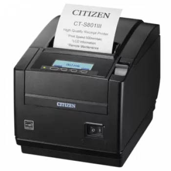 Drukarka etykiet Citizen CT-S801III 203 dpi USB z wbudowanym nożem