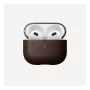 Skórzane etui Nomad V3 Rustic Brown do AirPods — ochronny pokrowiec skórzany na etui ładujące AirPods