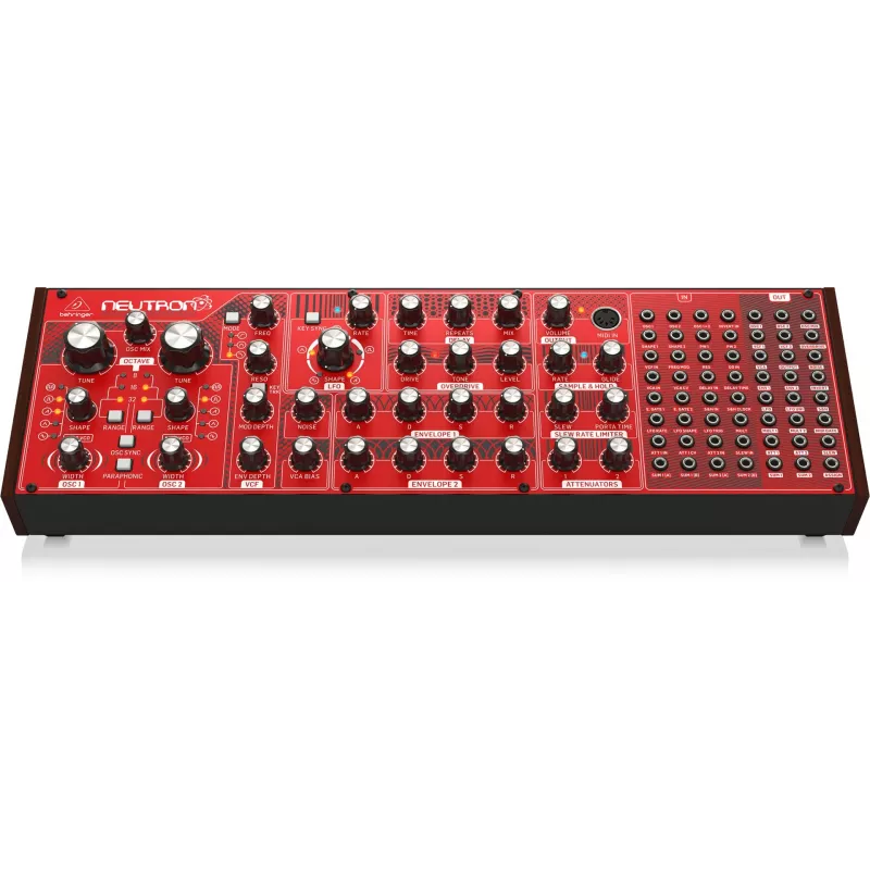 Behringer NEUTRON syntezator analogowy, czerwony