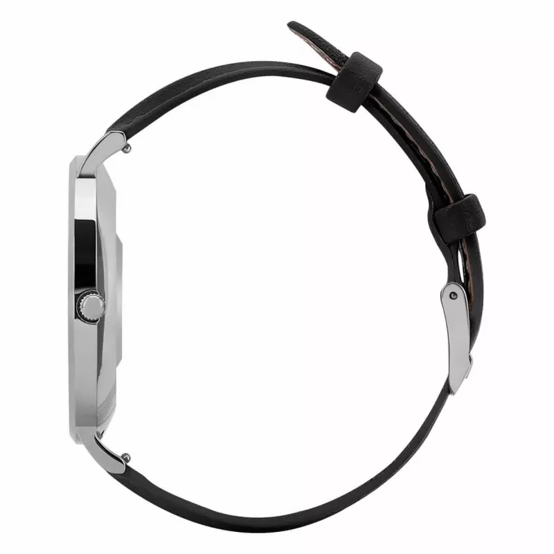 Smartwatch Garett Verona srebrno-czarny skórzany VERONA_SREB_CZARN_SKOR Garett
