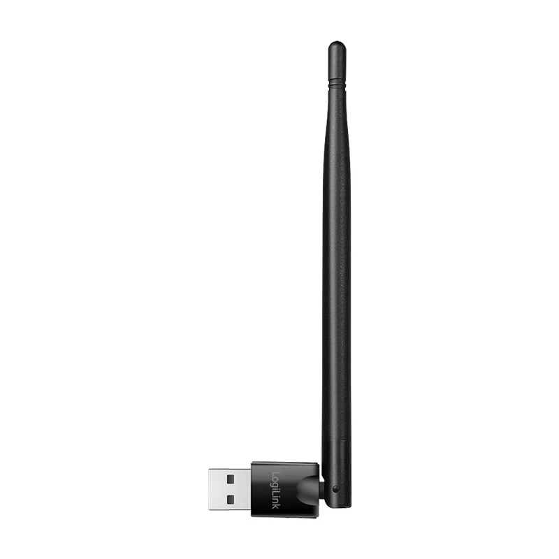 LogiLink USB - Bluetooth 5.3 Adapter mit Antenne, schwarz Reichweite: 150 m, Anschluss: USB-A Stecker, Bluetooth & - 1 Stück (BT0067)