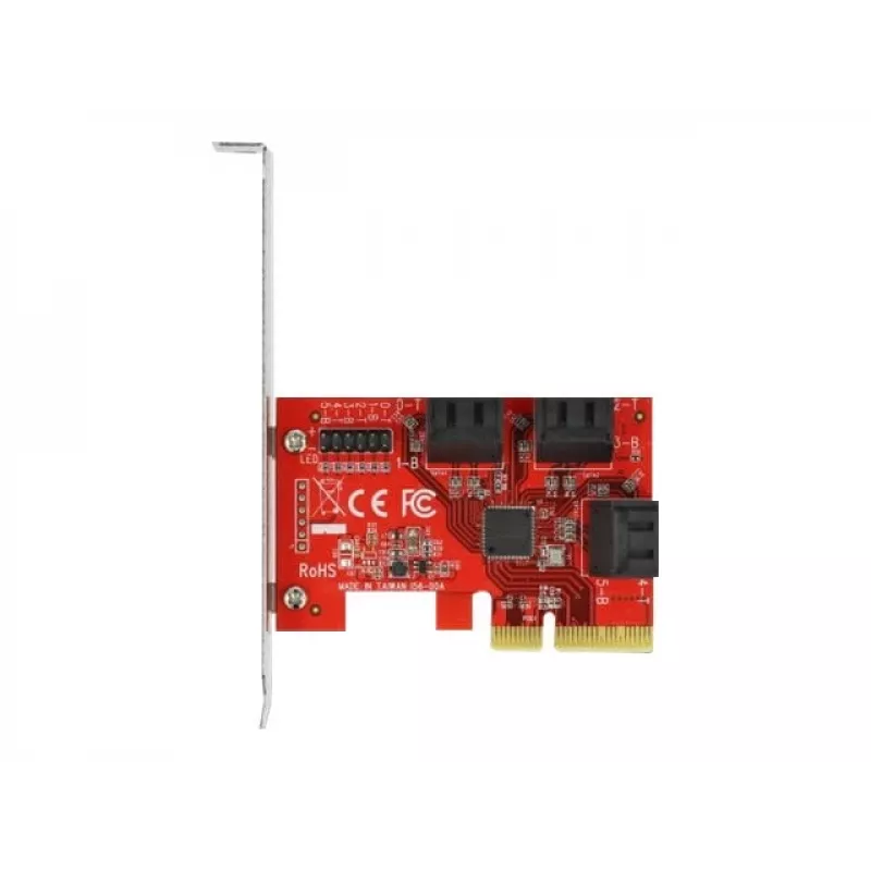 Karta SATA PCI Express x4 DeLOCK 6 portów, niskoprofilowa