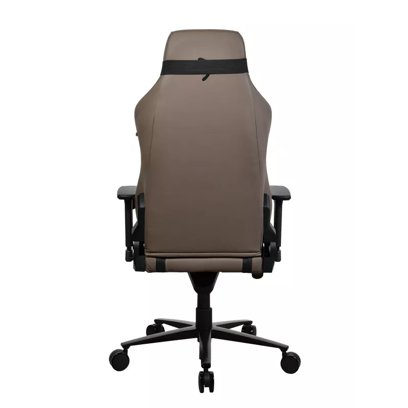 Fotel gamingowy Arozzi Vernazza SoftPU Brązowy — ergonomiczny design, tapicerka SoftPU