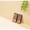 Etui na smartfon man and wood Galaxy Note 20 Ultra brązowa krata czarne