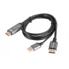 KABEL HDMI(M)->DISPLAYPORT(M) 1M 4K CZARNY LANBERG