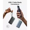 Powerbank 545 NANO 30W 10000mAh z wbudowanym kablem USB-C, czarny