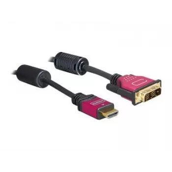 Kabel HDMI – DVI DeLOCK 84343 3,0 m męski / męski