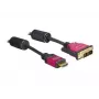 Kabel HDMI – DVI DeLOCK 84343 3,0 m męski / męski