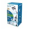 Lampa stołowa ESPERANZA AVIOR E27 12W LED, czarna, regulowana wysokość, giętkie ramię, gniazdo E27