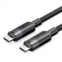 Kabel Vention USB 3.2 5A 10Gbps 1m BK USB-C do C