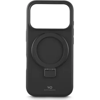 Etui ochronne Urban Stand etui biały diamonds do Apple iPhone 17 Pro — wzór White Diamonds, zintegrowana podstawka, pełny dostęp do portów i przycisków