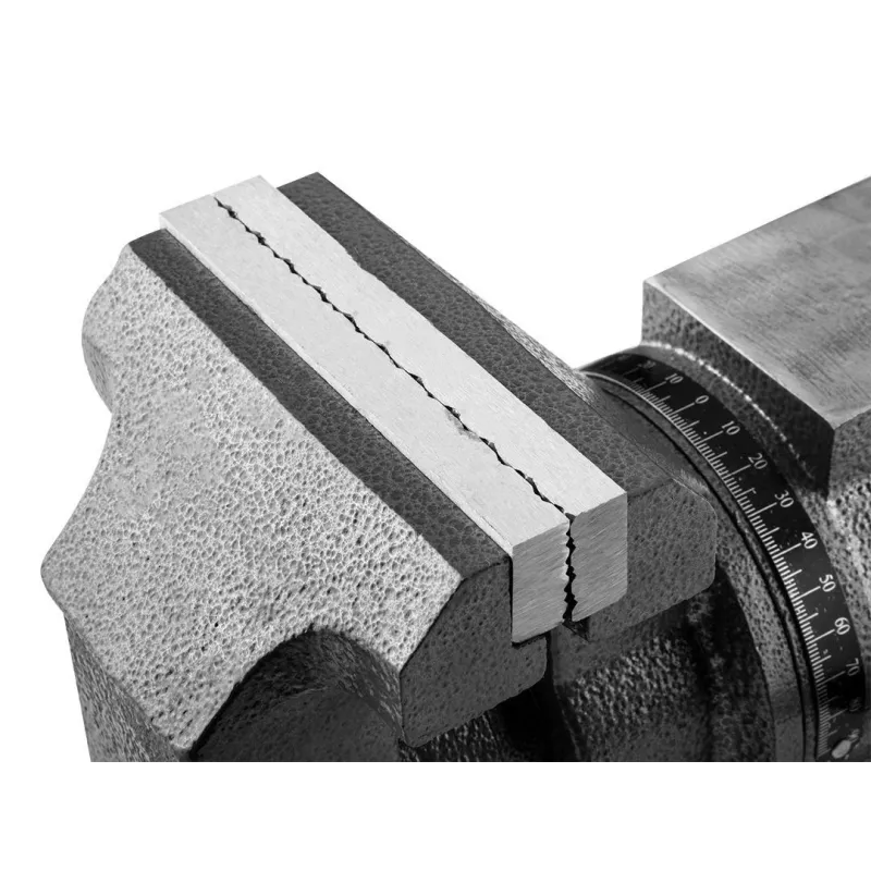 Obrotowe imadło ślusarskie NEO tools 100 mm 360° – imadło warsztatowe do prac ślusarskich, model 35-030