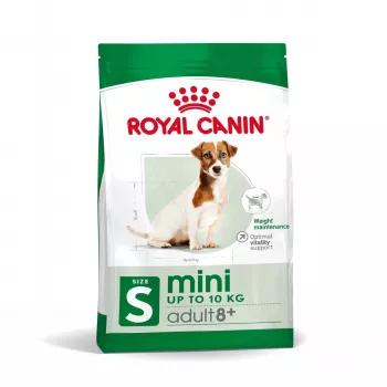 Royal Canin Mini Adult 8+ Senior Drób, Ryż, Warzywa, sucha karma dla psa, 8 kg, dla małych ras (5–10 kg)